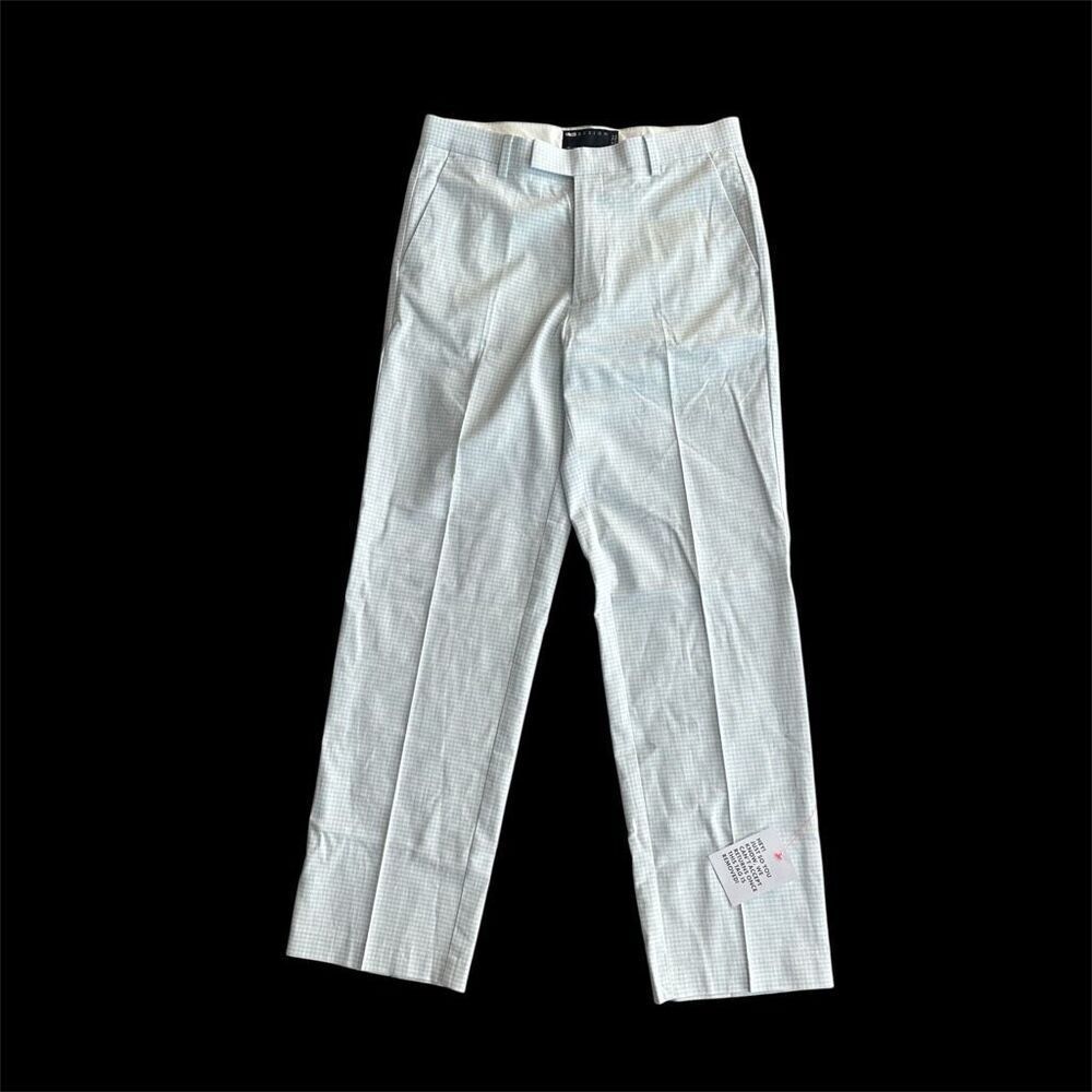 ASOS Design blue white gingham New Size 30 (z1)